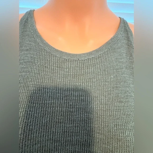 Soft Surroundings Sleeveless Knit Olive Maxi or Midi Dress XS - Picture 5 of 8